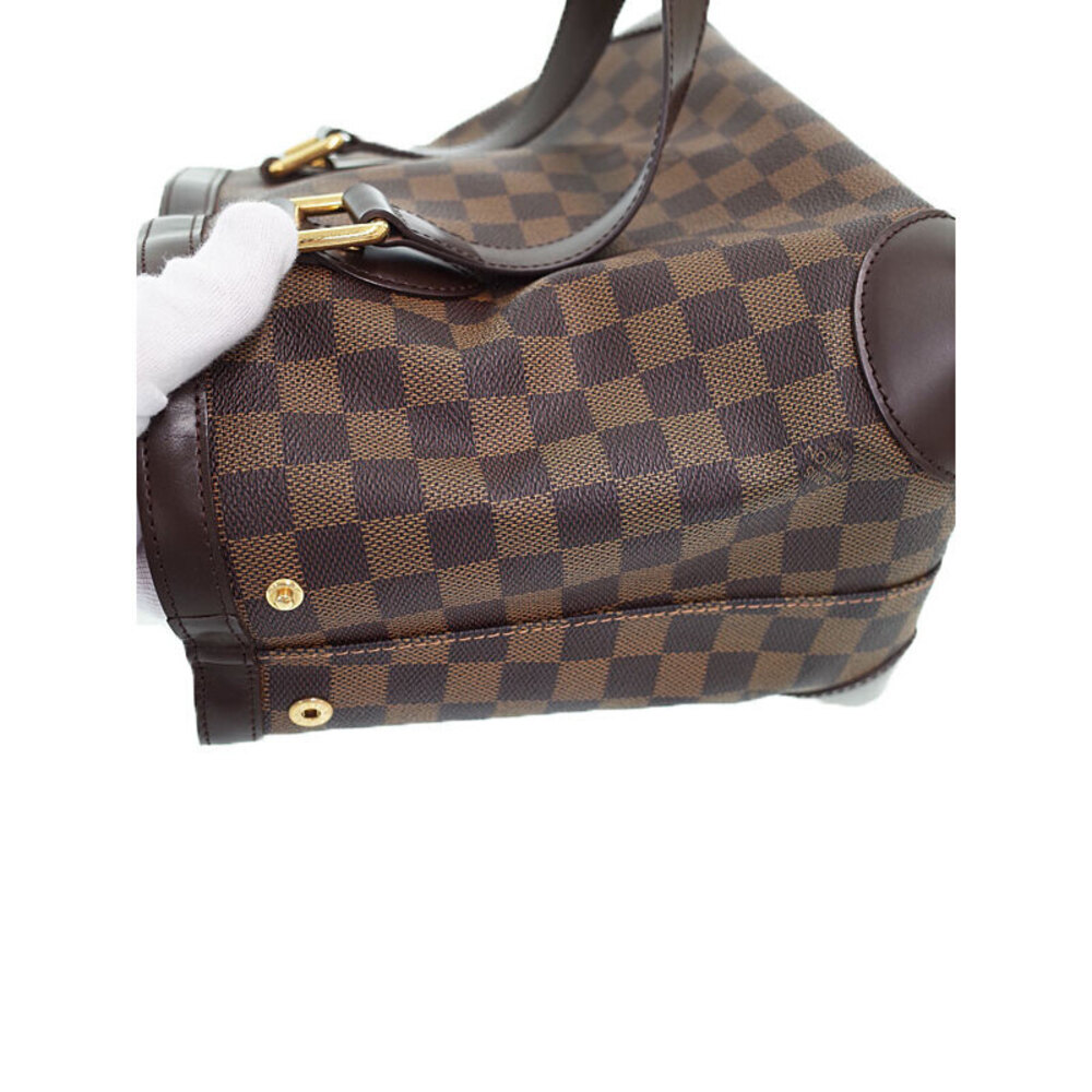Louis Vuitton Damier Ebene Brown Hampstead Tote Bag - Picture 7 of 8